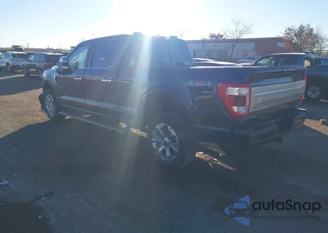 2022 Ford F-150 Platinum from USA, damaged, VIN 1FTFW1E89NFB67779